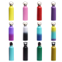 Eco-Friendly Customized 500ml 750ml Double Wall Metal Sport Water Thermos Flask Standard Mouth for Cycling Promotions
