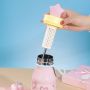 500ml  Vacuum Milk Bottle New Star Portable Leopard Print Layer for Children