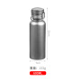 Single Wall Titanium Light Weight Portable Leakproof Outdoor Camping Titanium Water Bottle Gym Sport Bottle