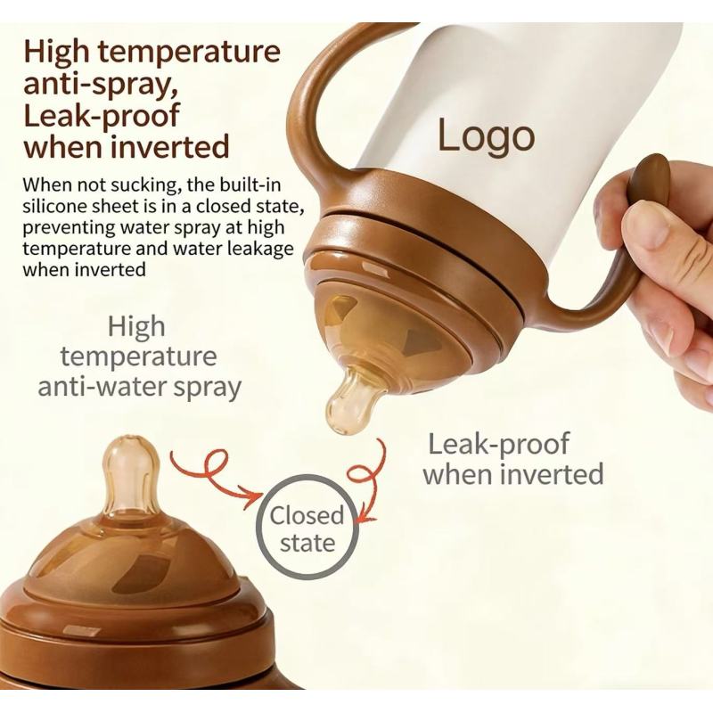 316 Stainless Steel Insulated Baby Bottle Portable Anti-choking Insulated Cup for Going Out