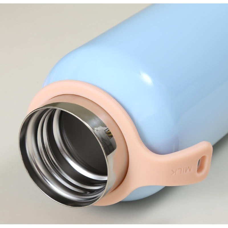 Wholesale Custom 300ml 400ml Leakproof Double Wall Vacuum Thermos Flask Stainless Steel Insulated Reusable Sport Water Bottle