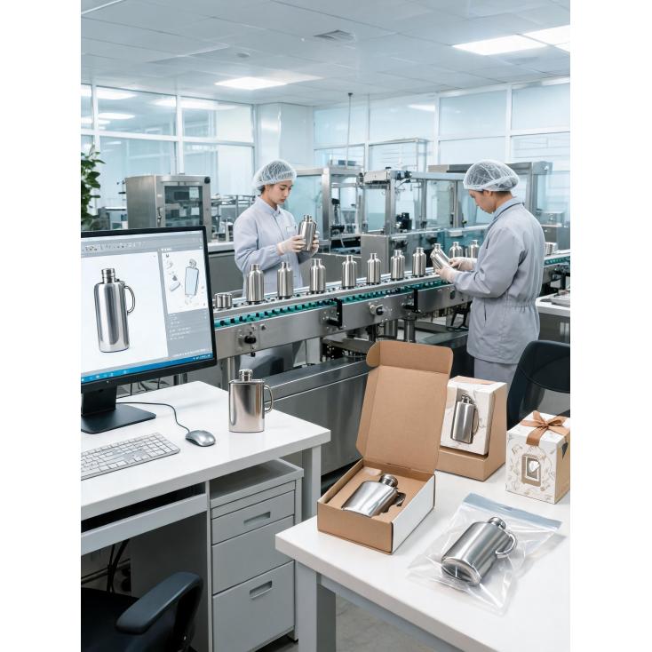 Can you handle small minimum order quantities for custom drinkware with flexible packaging options?