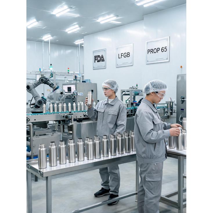 What advanced manufacturing equipment is used for producing high-quality drinkware?