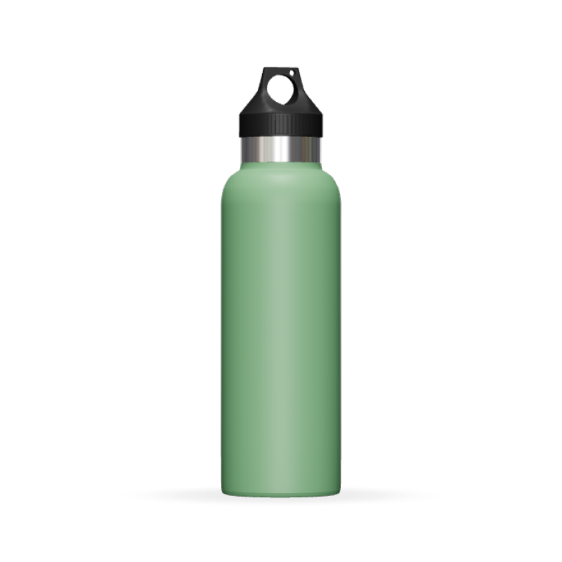 Eco-Friendly Customized 500ml 750ml Double Wall Metal Sport Water Thermos Flask Standard Mouth for Cycling Promotions