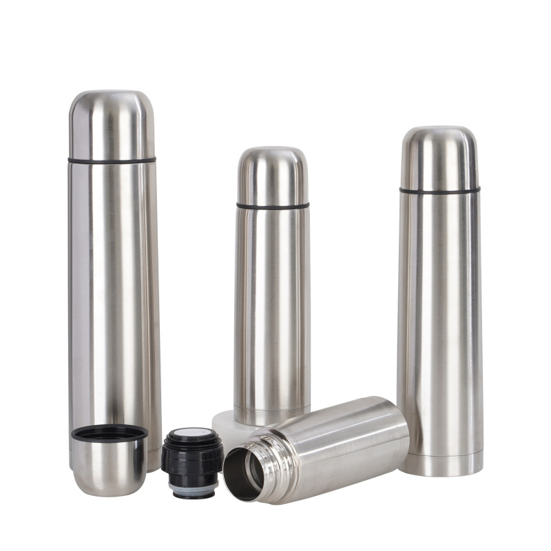 DoubleWall Vacuum Insulated Stainless Steel Bottle Large Capacity with Leak-Proof Lid Portable for Outdoor Travel