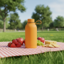 Large Capacity Classic Stainless Steel Thermos Flask 12-24 Hours Thermal Insulation Foldable Eco-Friendly for Outdoor Sports