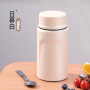 New 304 Stainless Steel Vacuum Insulated Thermos Cup with Spoon 750ml Camping & Office Use Portable for Men Women