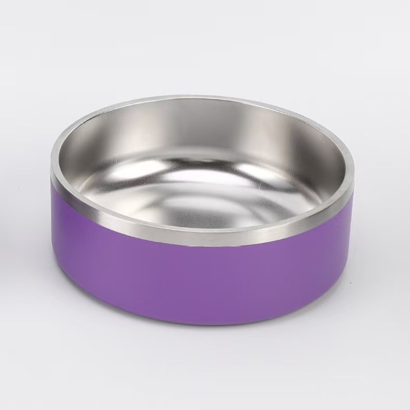 42Oz 64Oz Stainless Steel Vacuum Insulated Eco-Friendly Dog Basin Buckle Feeding Pet Bowl Grain Bowl Wholesale Customization