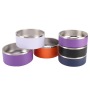 42Oz 64Oz Stainless Steel Vacuum Insulated Eco-Friendly Dog Basin Buckle Feeding Pet Bowl Grain Bowl Wholesale Customization