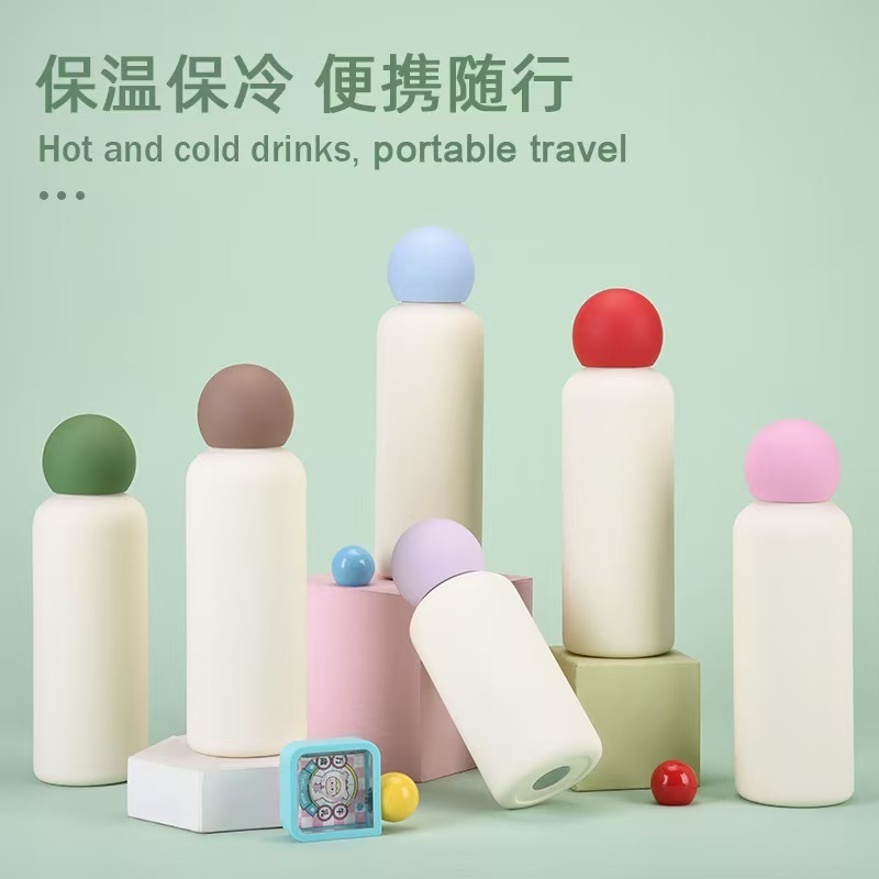 2026 316 Stainless Steel 500ml Vacuum Flask Thermos Lid 12-24 Hours Thermal Insulation Customizable for Men Outdoor Business Use