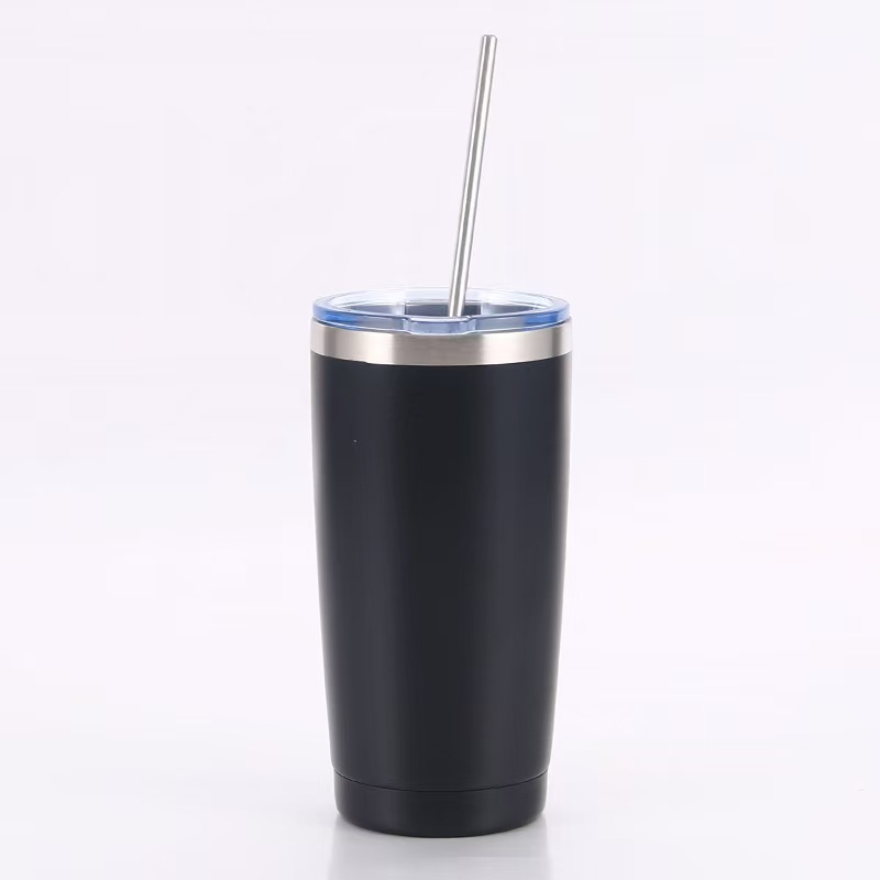 Cross-Border Portable Classic Office Cup Double Stainless Steel Vacuum Insulated Drinkware Large Capacity Anti-Fall Business