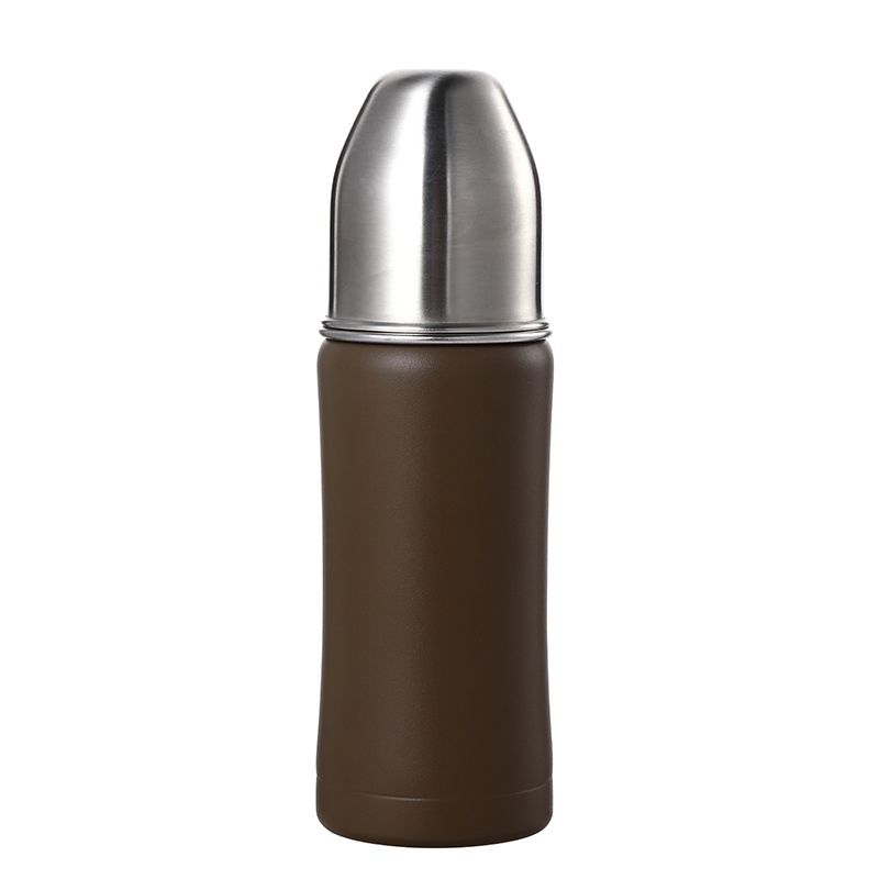 Wholesale 180ml BPA Free Double Wall Stainless Steel Baby Feeding Bottle Insulated Baby Water Milk Bottle With Silicone Nipple