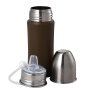 Wholesale 180ml BPA Free Double Wall Stainless Steel Baby Feeding Bottle Insulated Baby Water Milk Bottle With Silicone Nipple