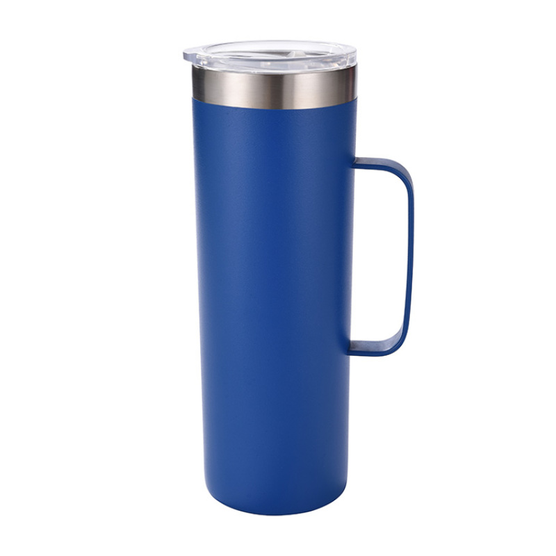 Stainless Steel Vacuum Insulated Cup Steel Handle Customizable Colors 12-24 Hours Thermal Insulation Eco-Friendly Business Gift