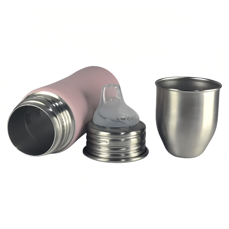 FDA Approved Wholesale Stainless Baby Water Bottles with Nipple 180ml/270ml Customized Logo Milk Feeding Bottle