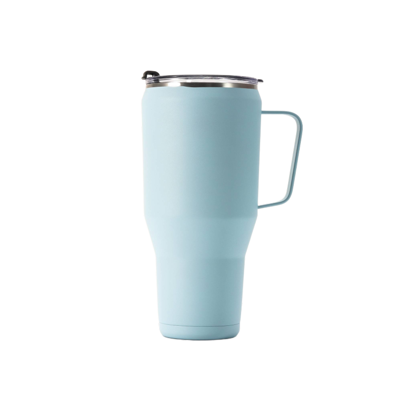 LUCKCHEN 40oz Insulated Tumbler Stainless Steel Double Vacuum Coffee Tumbler With Handle