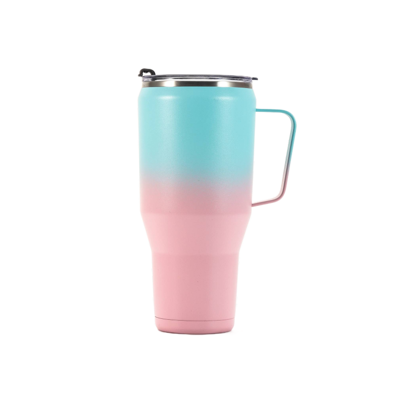 LUCKCHEN 40oz Insulated Tumbler Stainless Steel Double Vacuum Coffee Tumbler With Handle