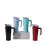 LUCKCHEN Customized 40oz H2.0 Flowstate Double Wall Stainless Steel Vacuum Cup Insulated Travel Tumble for Coffee Water Gift