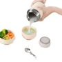 316 Stainless Steel Vacuum Thermos Stew Pot Leak-Proof Sealing Long-Term Insulation Portable Lunch Box for Men Women Work