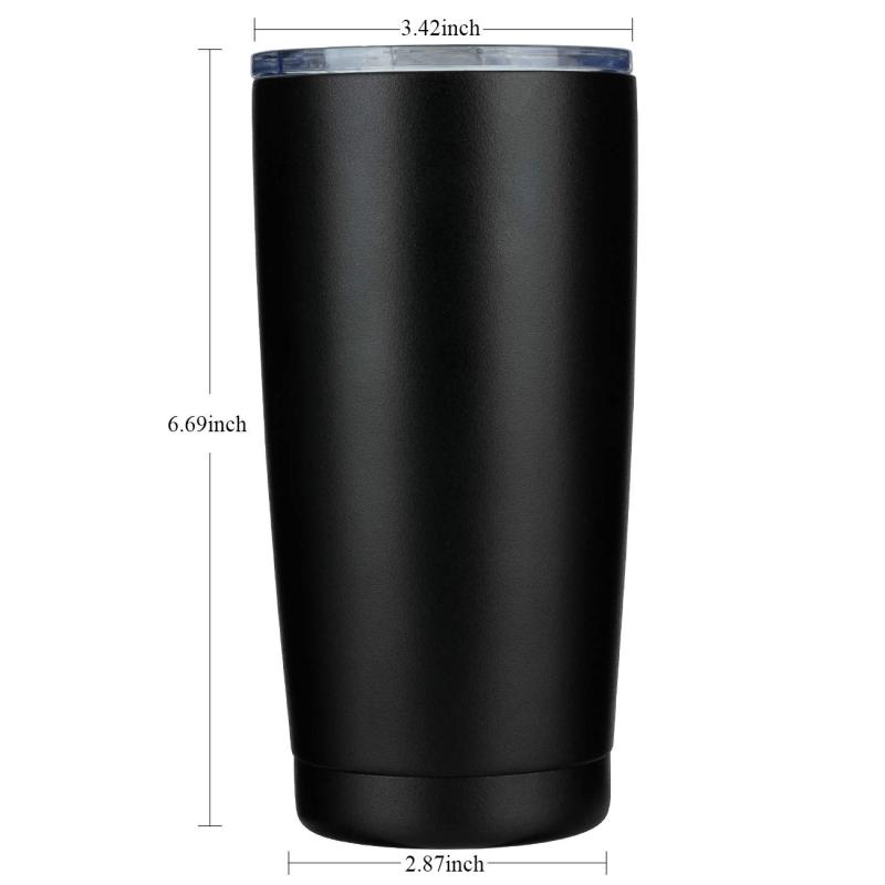 Personalised Powder Coating Car Mug Double Walled Vacuum 20oz Stainless Steel Tumbler Coffee Cup