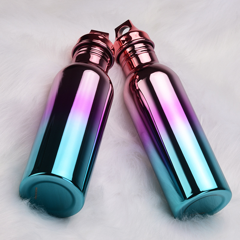Stainless Steel Vacuum Insulated Water Bottle 12-24 Hours Thermal Insulation Eco-Friendly Foldable Design Portable Large