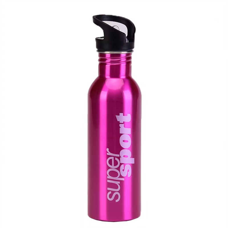 2026 Cross-Border New Classic Vacuum Insulated Stainless Steel Tie Dyeing Straw Outdoor Sports Water Bottle Portable