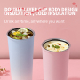 New Arrival 700ml Stainless Steel Cup Straw Tumbler Vacuum Metal Material Cup With Lid and Straw