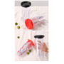 Transparent Plastic Straw Cup with Double Layer Thread Liner for Coffee and Outdoor Tours Boiling Water Safe