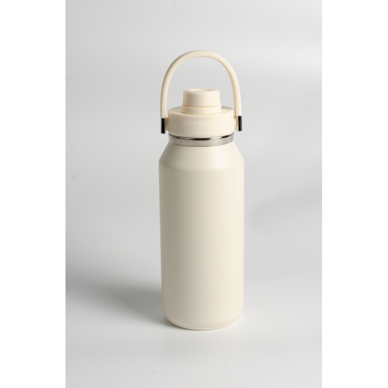 2026 Space-Saving Insulated Water Bottle Leakproof Stainless Steel, 3 Capacity Options, 24H Temperature Retention