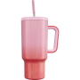 LUCKCHEN Custom 30oz 40oz Stainless Steel Tumbler Double Vacuum Insulated Outdoor Mug for Straw Lid Handle for Tea Travel Mug