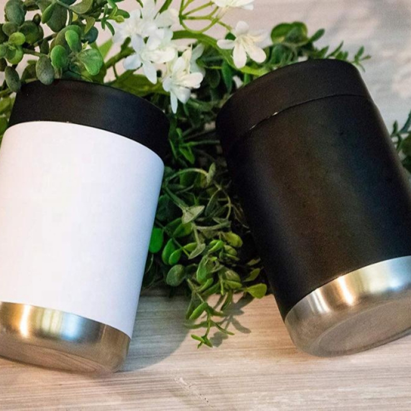 Custom Logo 300ml Double Wall Insulated Stainless Steel Beer Can Coolers Stubby Cola Cooler for Australia Cans-for Parties