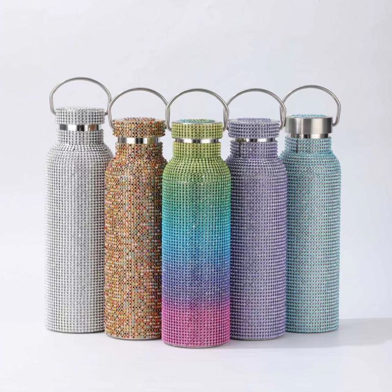 LUCKCHEN Custom Stainless Steel Vacuum Insulated Bling Bling