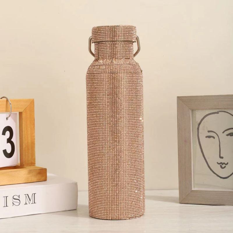 LUCKCHEN Custom Stainless Steel Vacuum Insulated Bling Bling