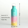 2026 New Classic Stainless Steel Vacuum Water Bottle Tassel Fur Ball Outdoor Sports Large Capacity Handle Portable