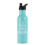 Vacuum Insulated Stainless Steel Outdoor Sports Water Bottle Lid Straw 12-24 Hours Thermal Insulation Lightweight Eco-Friendly