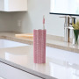 Wholesale Thermos 20oz Straight Stainless Steel Rhinestone Bling Multicolor Diamond Bling Tumbler