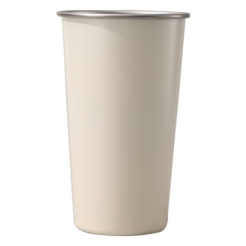 Modern Design 304 Stainless Steel Straight Drinking Cup Vacuum Beer & Car Cup for Household Use for Camping