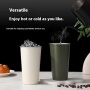 Modern Design 304 Stainless Steel Straight Drinking Cup Vacuum Beer & Car Cup for Household Use for Camping