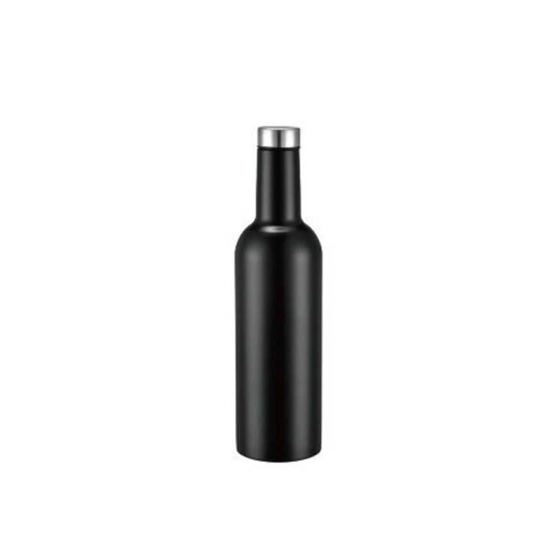 LUCKCHEN 500ml/750ml Stainless Steel Wine Tumbler Double Wall Insulated Wine Bottle Vacuum Flask Tumbler BPA Free Water Bottle