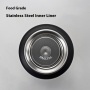 Stainless Steel 316 Vacuum Thermos Cup Quick Water Cup Tea Separation High Color Value for Men's Women's Business Gift