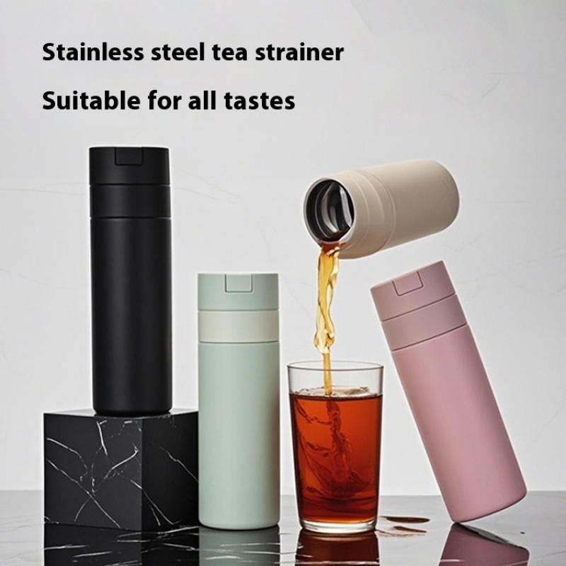 Stainless Steel 316 Vacuum Thermos Cup Quick Water Cup Tea Separation High Color Value for Men's Women's Business Gift