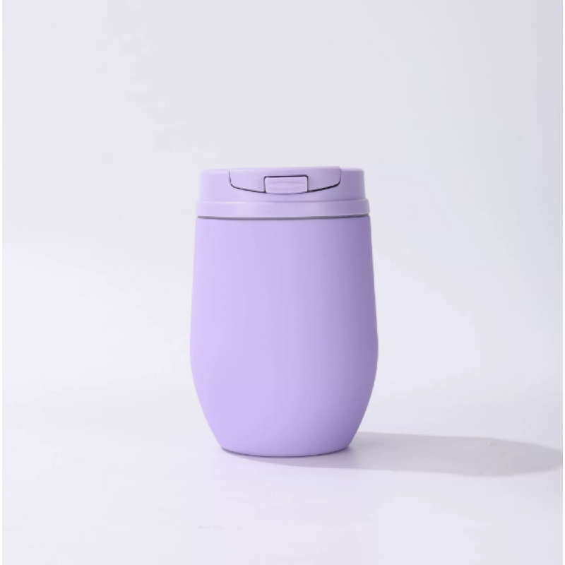 Threaded Inclined Cup with Adjustable Capacity Customizable Design Easy Carry & Leakproof