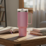 Stainless Steel Vacuum Insulated Water Bottle 12-24 Hours Thermal Insulation Portable Hand Grip Design Eco-Friendly Gift for