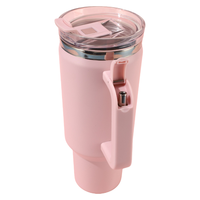 Wholesale Bulk 25oz/30oz/40oz Stainless Steel Insulated Car Cups Double Wall Custom Logo Coffee Tumblers with Hidden Straw