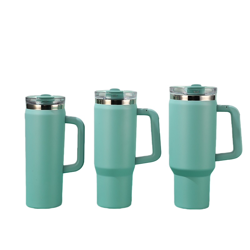 Wholesale Bulk 25oz/30oz/40oz Stainless Steel Insulated Car Cups Double Wall Custom Logo Coffee Tumblers with Hidden Straw