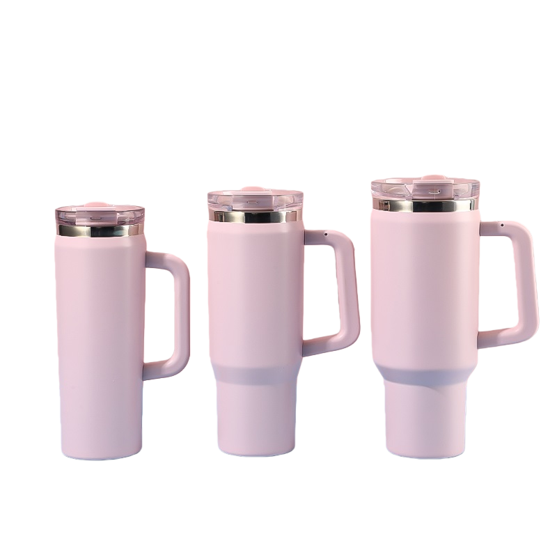 Wholesale Bulk 25oz/30oz/40oz Stainless Steel Insulated Car Cups Double Wall Custom Logo Coffee Tumblers with Hidden Straw