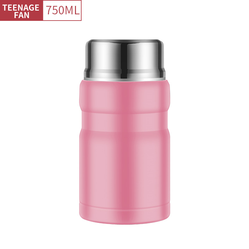 500ML/750ML Vacuum Thermos Food Warmer Container Thermos Lunch Box Insulated Stainless Steel Termos Food Flask