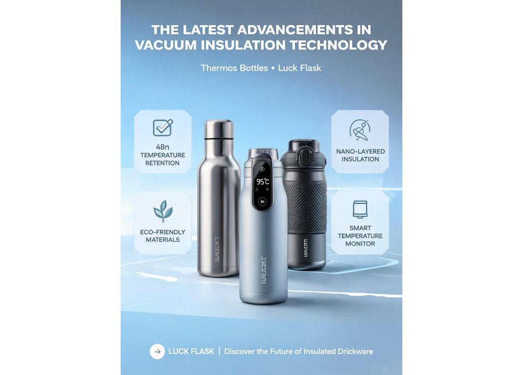 What are the latest advancements in vacuum insulation technology for thermos bottles?