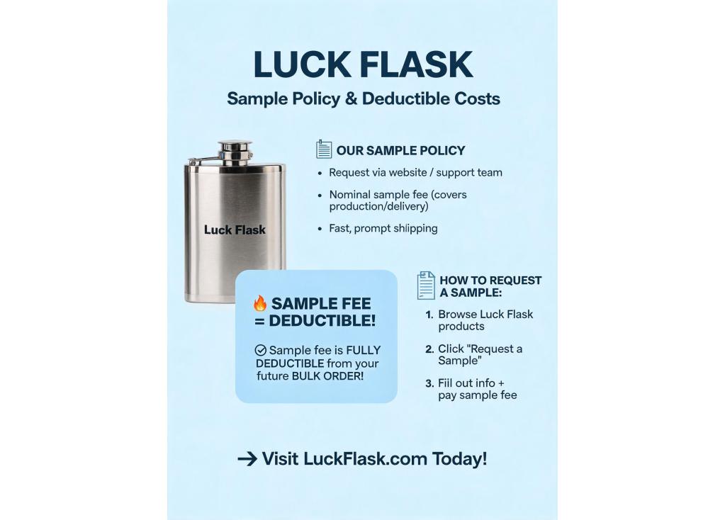 What is the policy for sample requests and are sample costs deductible from future orders?