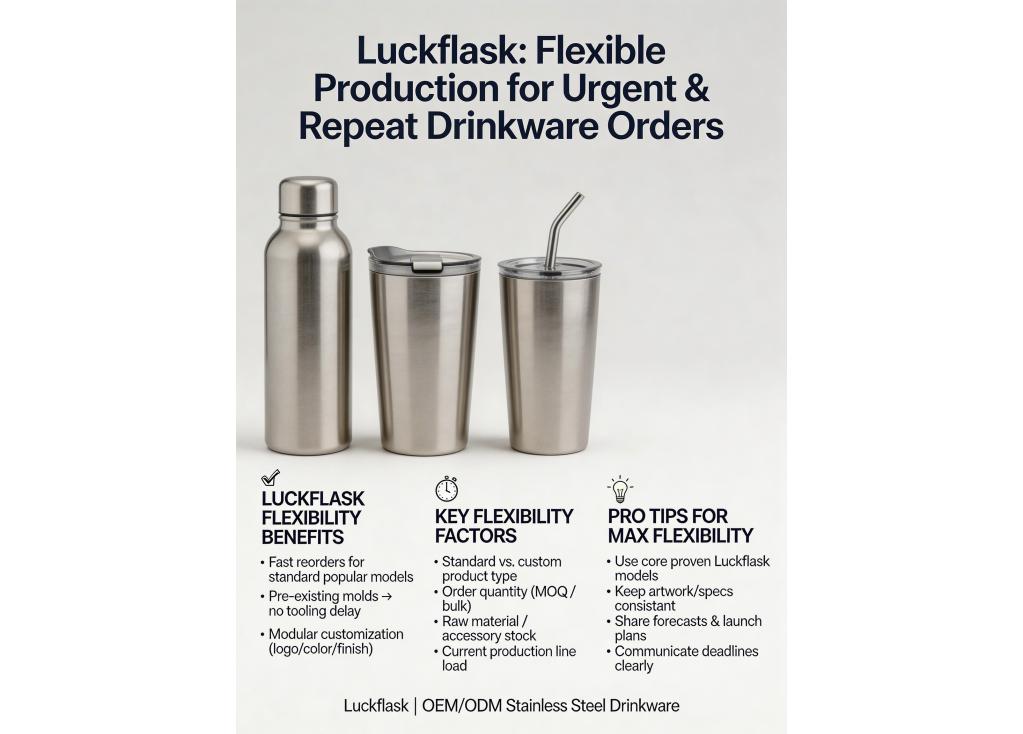How flexible are production schedules for urgent or repeat orders of popular items?